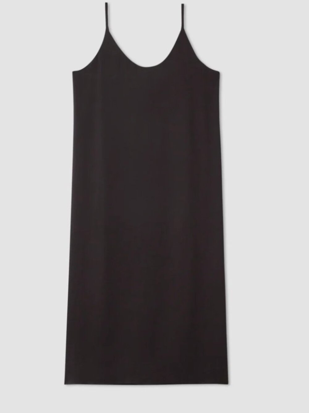 Everlane Hammered Satin Slip Dress